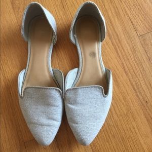 Gap papal style d'orsay loafers flats